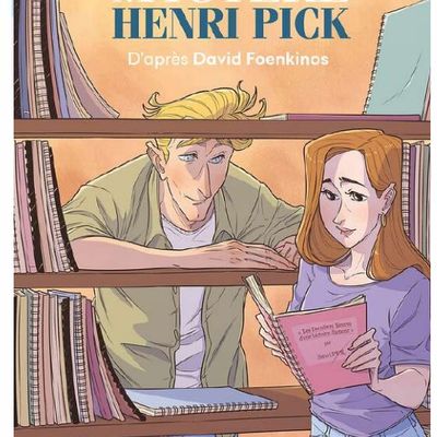 Une BD hommage au milieu de l'édition: Le mystère Henri Pick / David Foenkinos