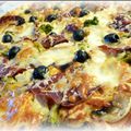 ღ " Miam " Pizza Poulet - Coppa et Brocolis 