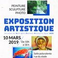 Expo, Je serai sur place pour exposer mes