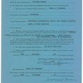30/11/1953, L.A. - Contrat Studios de la Fox & Westmore