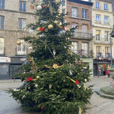 Quelques vitrines de Noël à Dieppe