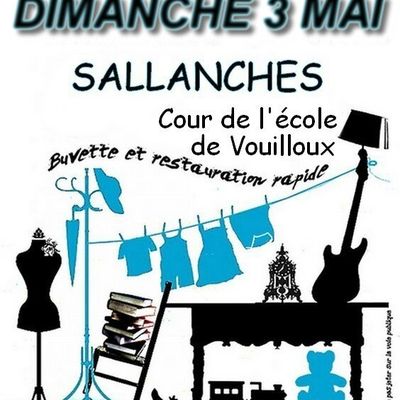 Vide grenier dimanche 3 mai 2015