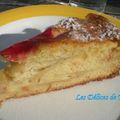 Gâteau fondant aux pommes