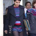 Najat Vallaud -Belkacem, un peu rétro la tenue mais c'est mignon