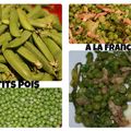 - Petits pois (façon) à la française -