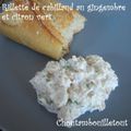 Rillette de cabillaud au gingembre et citron vert