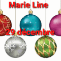Calendrier des fêtes 29 décembre Marie Line G