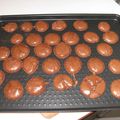 Mes premiers macarons (au chocolat)