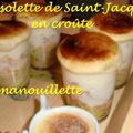 Cassolette de Saint-Jacques en croûte