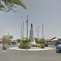 Rond-point à Piura (Pérou)