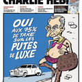 Oui aux 75% de taxe... - Charlie Hebdo N°1056 - 12 septembre 2012