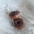 Boucles d'oreilles "Donuts"