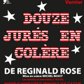 Vendredi 1er mars : Douze jurés en colère, spectacle mis en scène par Michel Rossy