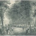 8205 - E - Déjeuner dans la Forêt d'Eu (1843).