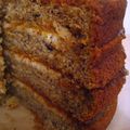 Banana & toffee cake