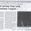 Article d'Isabelle Jouve dans la Marseillaise du 29 aout 2009