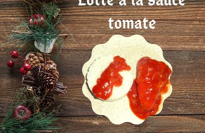 Lotte à la sauce tomate