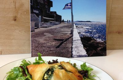 Spanakopita (ou feuilleté grec aux épinards et à la feta)