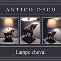 Lampe cheval 