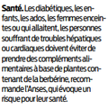 Compléments alimentaires : attention à leur composition