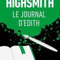 Le journal d’Edith de Patricia Highsmith 