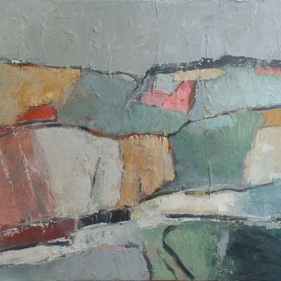 huile sur toile 65 x 81 cm