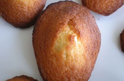 Mes 1ères madeleines