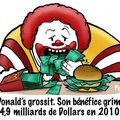 Mc Donald's grossit... - par Pigr- Vigousse N°47 - 28 janvier 2011