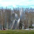 Rond-point à Gérone (Espagne)