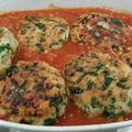 boulettes de poisson et sa divine sauce tomate