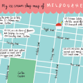 Notre carte des meilleurs glaciers de Melbourne