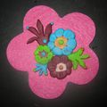 Broche Feutrine + Fimo