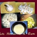 Dos  de  Cabillaud  et sa  Crème  d ' Ail  Safranée 