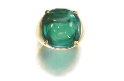 Emerald ring, Bulgari, 1970s
