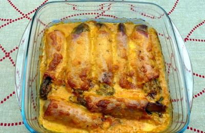 Gratin d'endives façon welsh