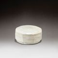 A cream-glazed octagonal powder box and cover, Southern Song dynasty