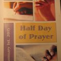 January 1st,Day of Prayer,Sunday January 4th,Romans 8:1-39,with Pr J.Arnold
