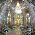 LA SAGRADA FAMILIA - "INTERIEUR" - BARCELONE