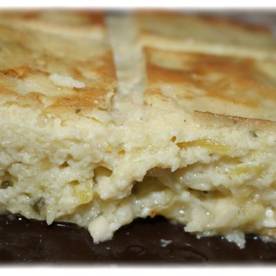 Clafoutis courgettes féta