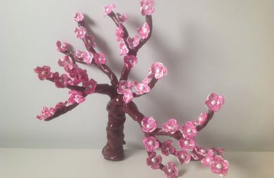 Comment créer un arbre à fleurs en pâte fimo