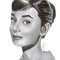 Portrait de Audrey Hepburn