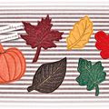 Petites sujets d'automne en feutrine