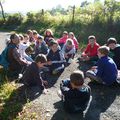 Les enfants de l'école découvrent la biodiversité