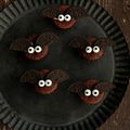 Muffins chauve-souris pour Halloween