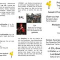 Stages et bal à Sébazac samedi 22 mars