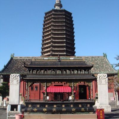 Le Temple de la Paix Céleste, 天宁寺，TianNing Si 