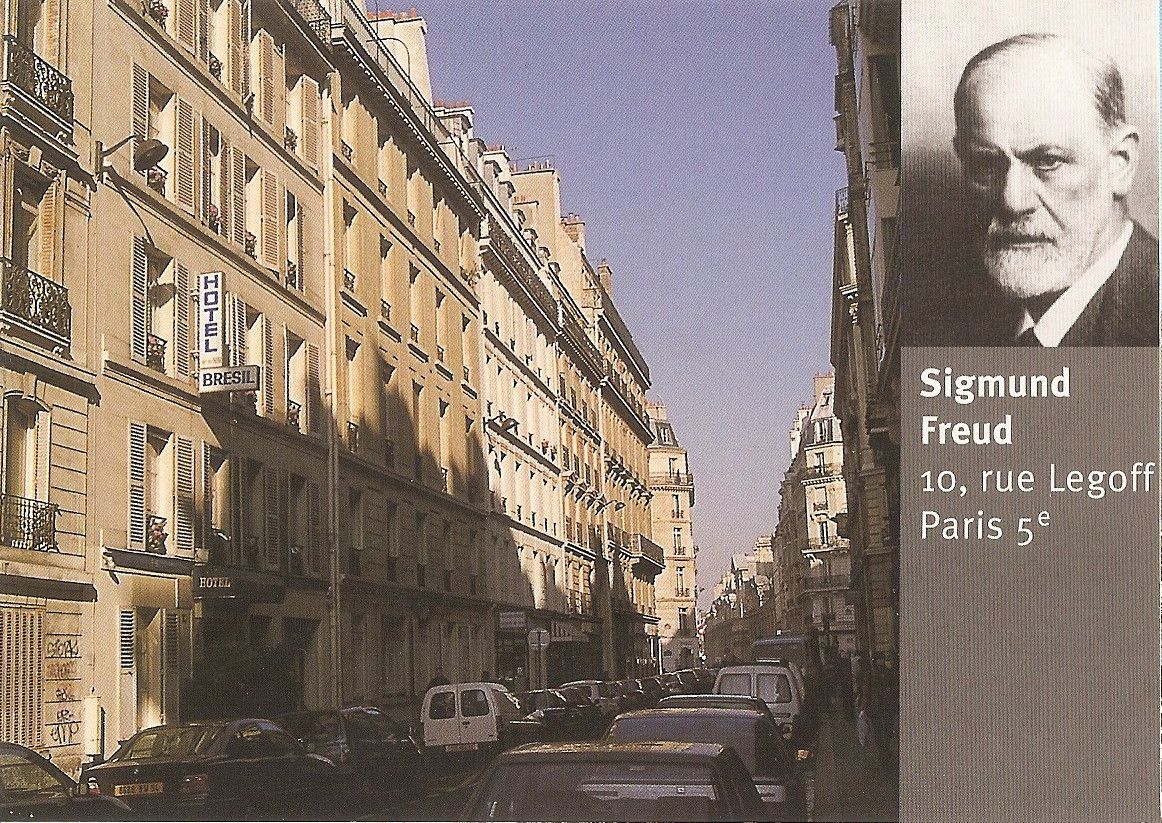 Paris, carte postale, Freud (75)