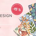 Profitez de -15 % sur certains papier de série design ou DSP