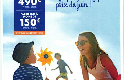 - Pierre & Vacances / Réservations jusqu'au 20 mai !! -