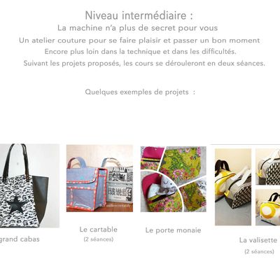 Les cours de couture de la rentrée